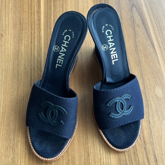 Chanel wedges - Picture 1 of 8